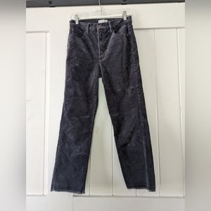 Loft grey corduroy pants